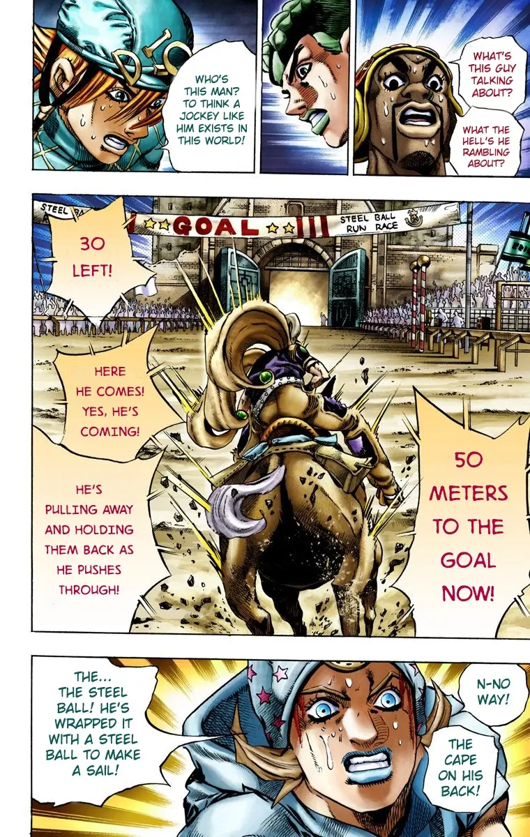 JoJo's Bizarre Adventure Steel Ball Run Colored Manga β Chapter 11 β Page 19