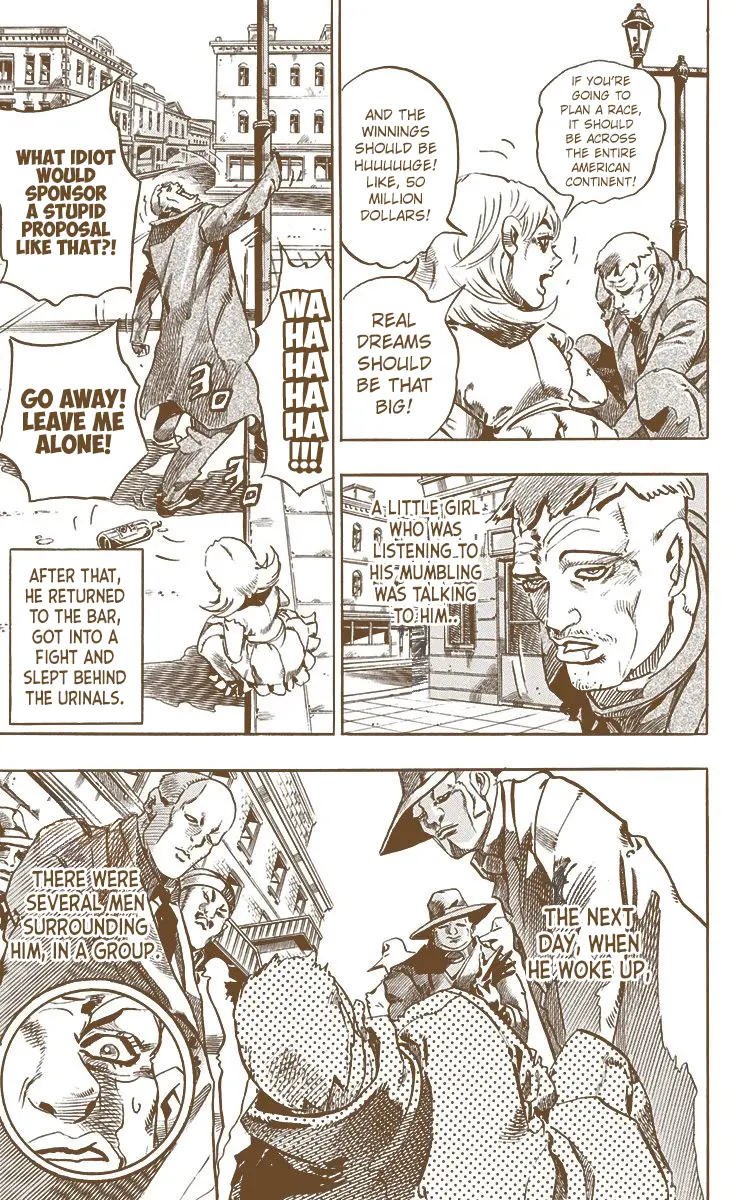JoJo's Bizarre Adventure Steel Ball Run Colored Manga — Chapter 11.5 — Page 5