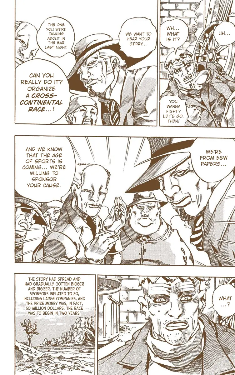 JoJo's Bizarre Adventure Steel Ball Run Colored Manga — Chapter 11.5 — Page 6