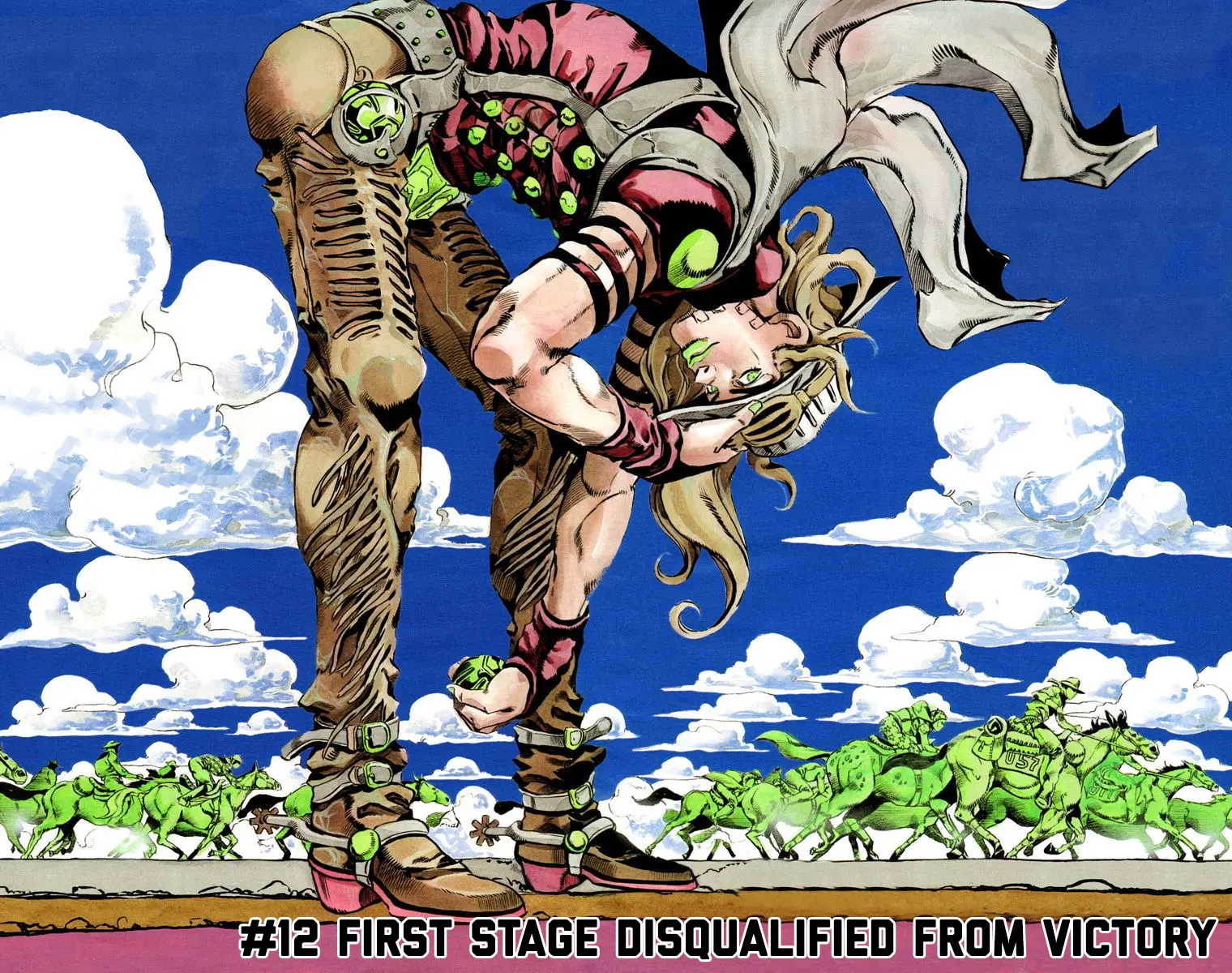 JoJo's Bizarre Adventure Steel Ball Run Colored Manga — Chapter 12 — Page 4