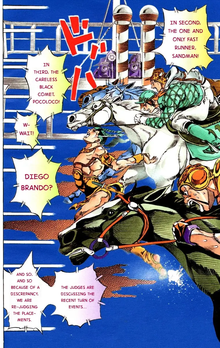 JoJo's Bizarre Adventure Steel Ball Run Colored Manga — Chapter 12 — Page 5