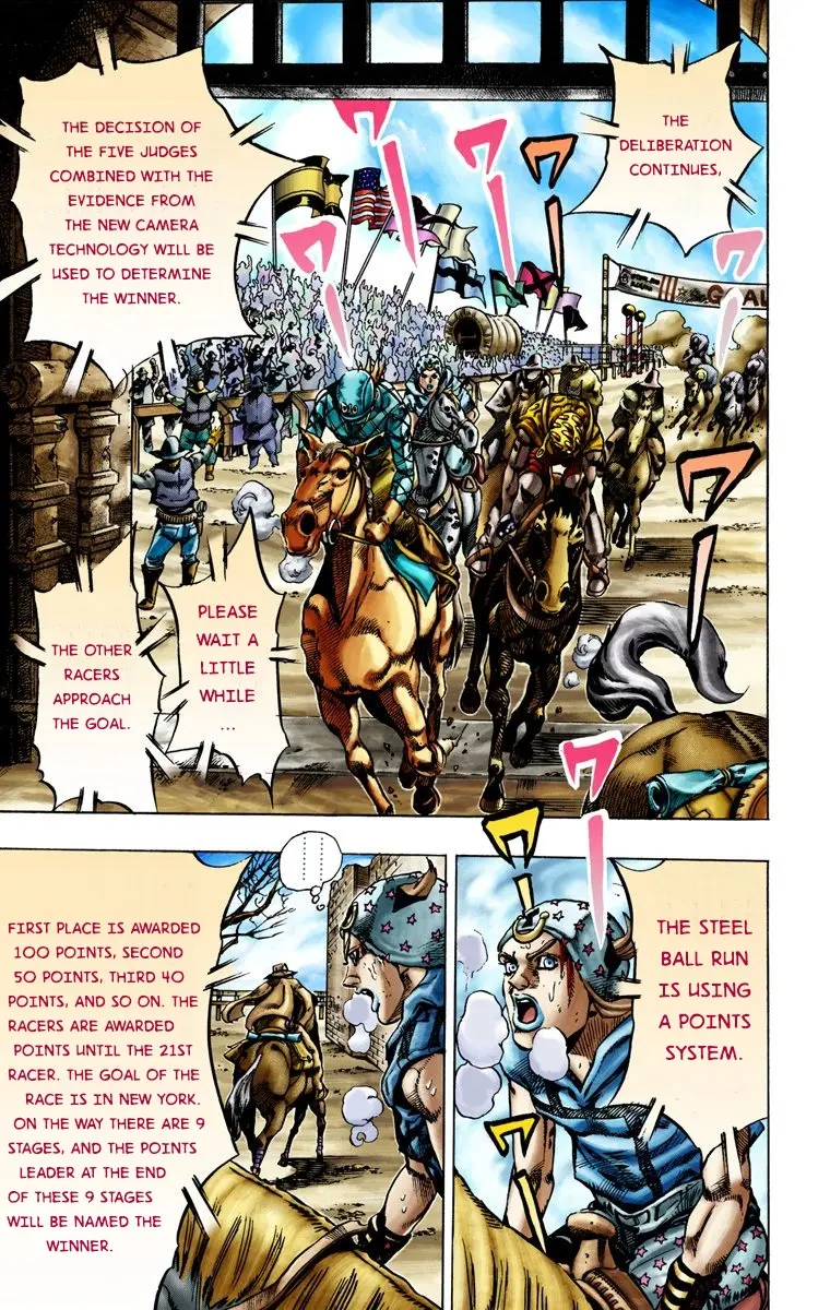 JoJo's Bizarre Adventure Steel Ball Run Colored Manga — Chapter 12 — Page 6