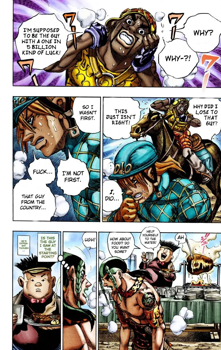 JoJo's Bizarre Adventure Steel Ball Run Colored Manga — Chapter 12 — Page 7