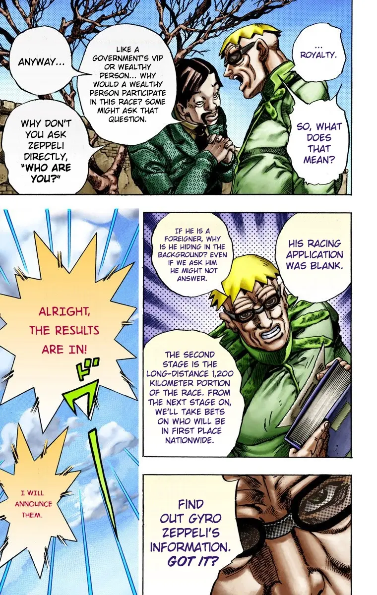 JoJo's Bizarre Adventure Steel Ball Run Colored Manga — Chapter 12 — Page 10