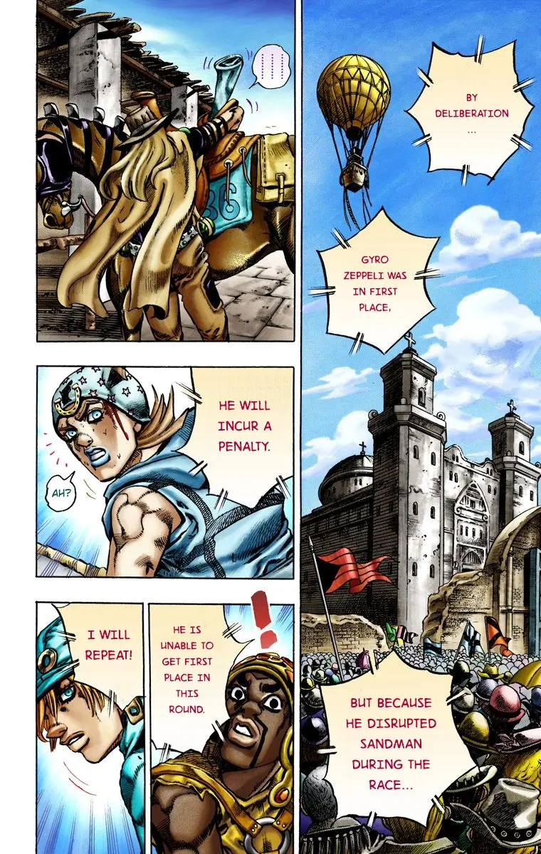 JoJo's Bizarre Adventure Steel Ball Run Colored Manga — Chapter 12 — Page 11
