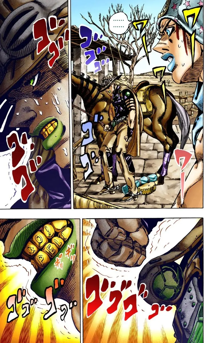 JoJo's Bizarre Adventure Steel Ball Run Colored Manga — Chapter 12 — Page 16