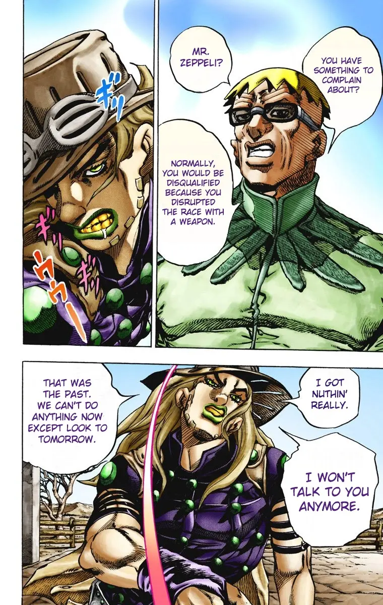 JoJo's Bizarre Adventure Steel Ball Run Colored Manga — Chapter 12 — Page 19