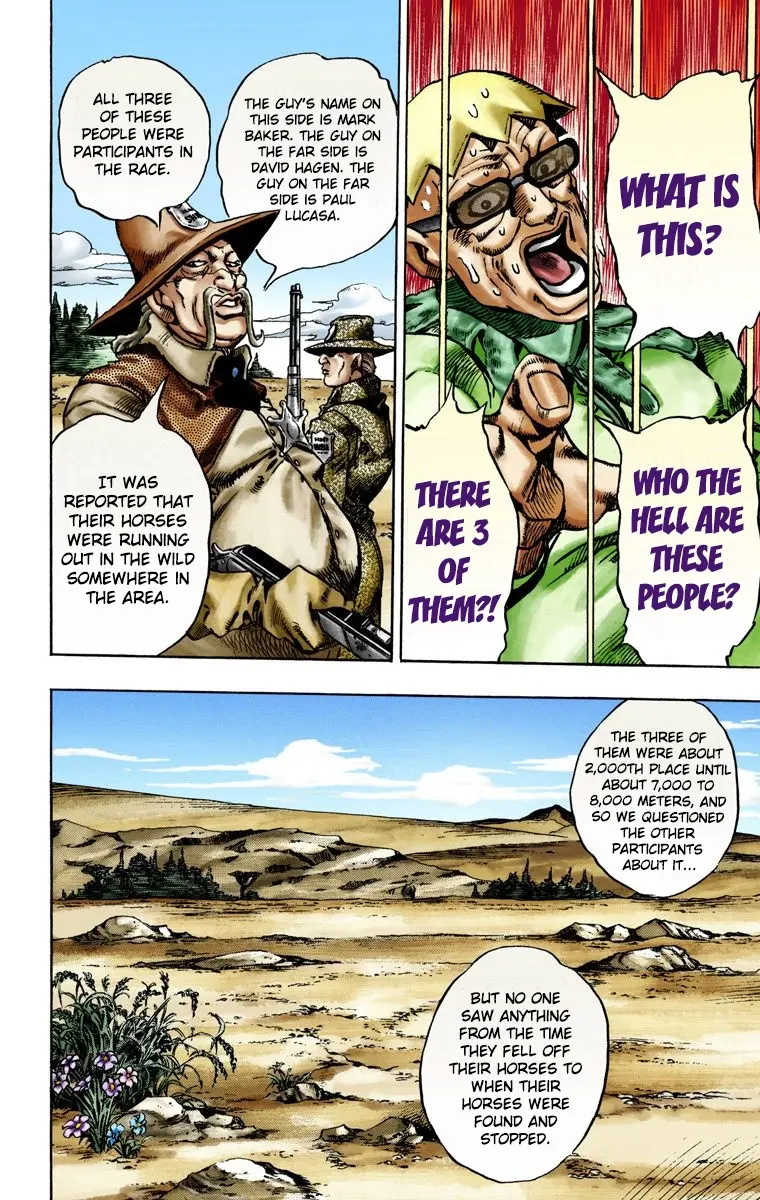 JoJo's Bizarre Adventure Steel Ball Run Colored Manga — Chapter 12 — Page 33