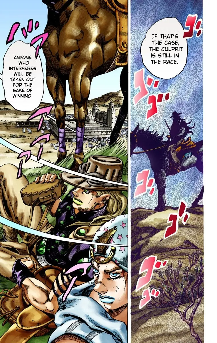 JoJo's Bizarre Adventure Steel Ball Run Colored Manga — Chapter 12 — Page 36