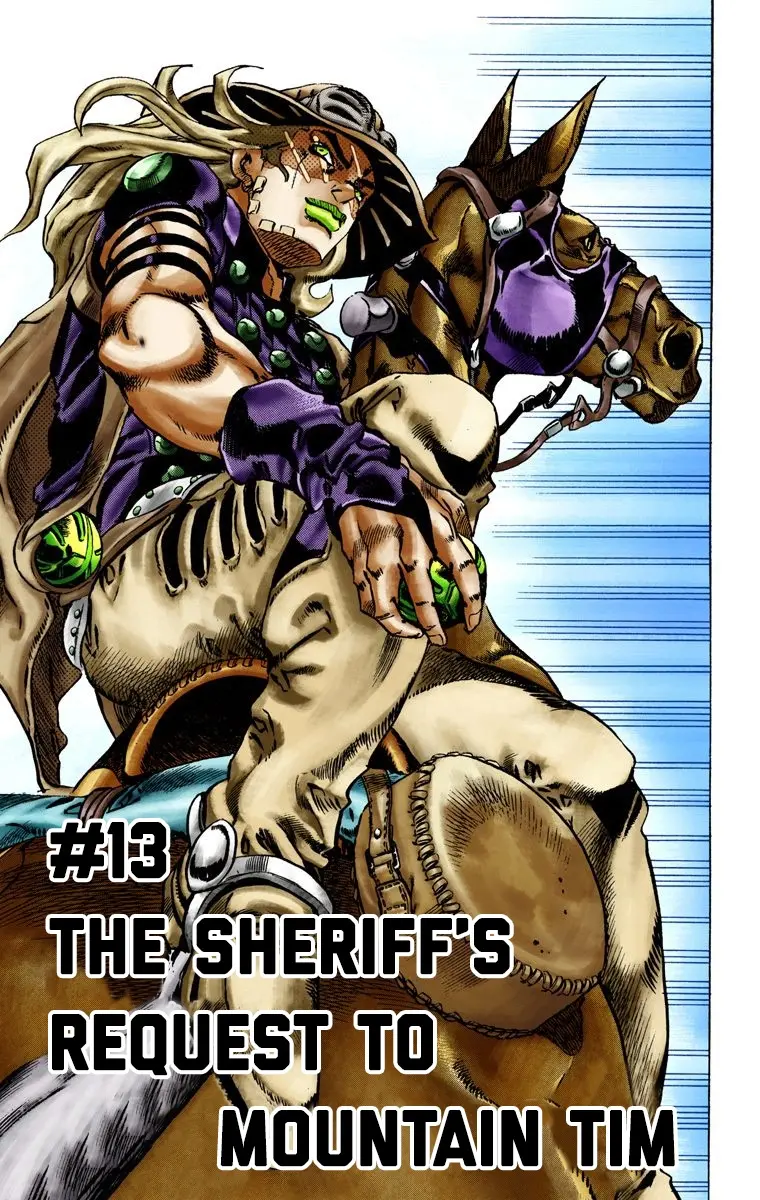 JoJo's Bizarre Adventure Steel Ball Run Colored Manga — Chapter 13 — Page 2