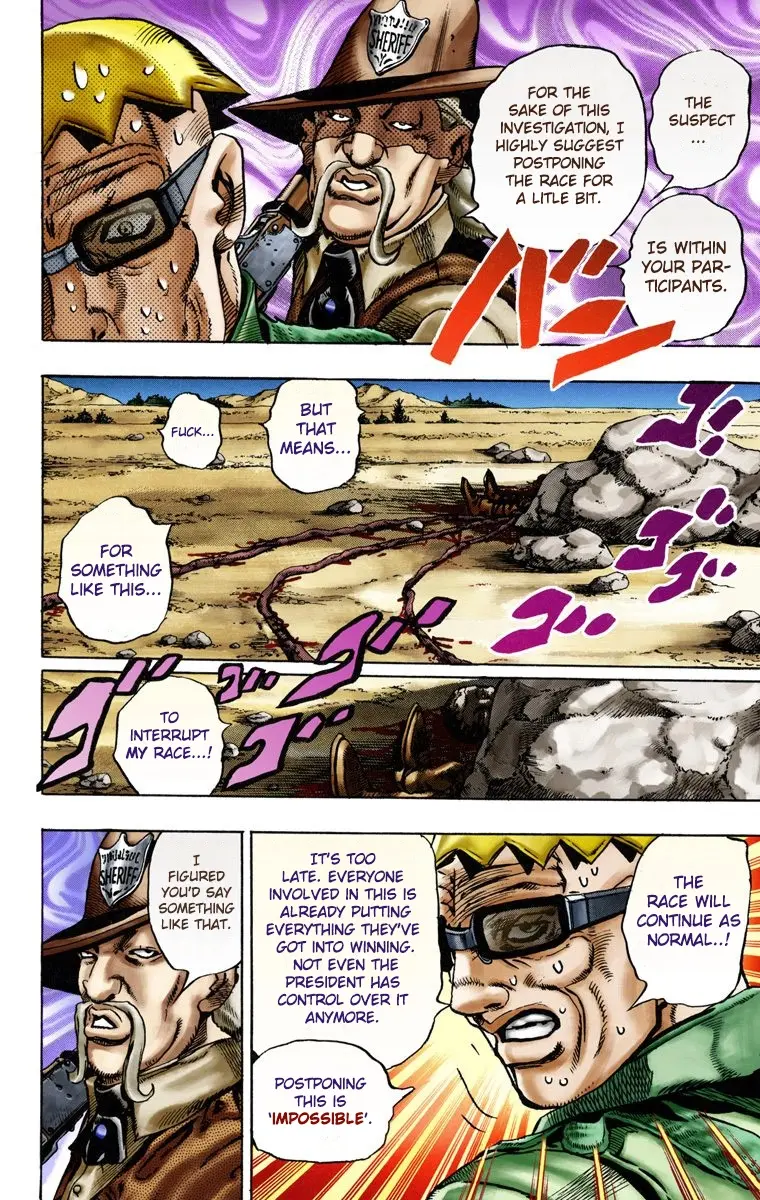 JoJo's Bizarre Adventure Steel Ball Run Colored Manga — Chapter 13 — Page 3