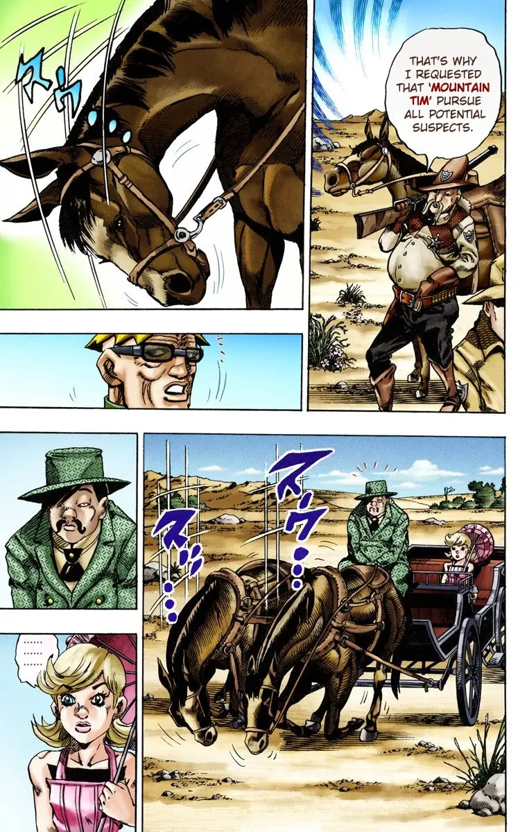JoJo's Bizarre Adventure Steel Ball Run Colored Manga — Chapter 13 — Page 4