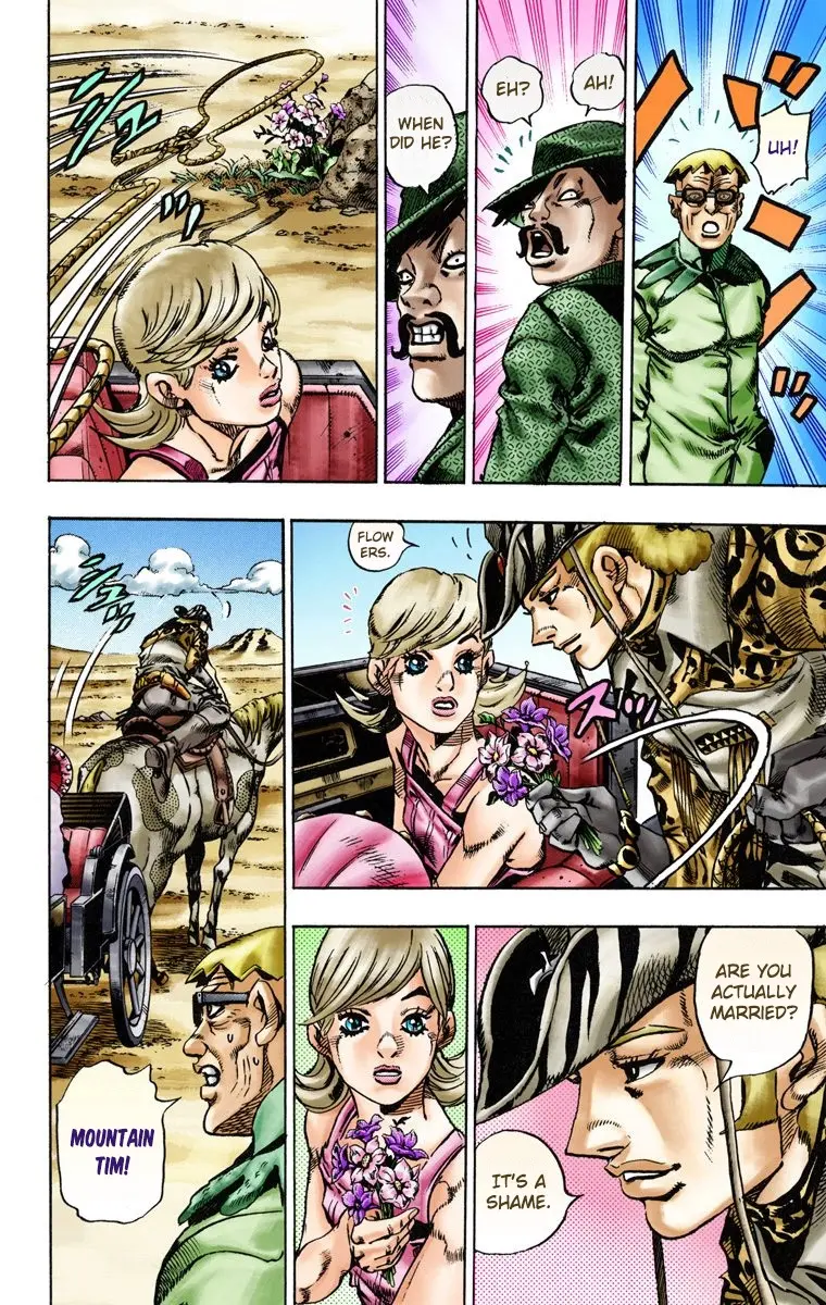 JoJo's Bizarre Adventure Steel Ball Run Colored Manga — Chapter 13 — Page 6