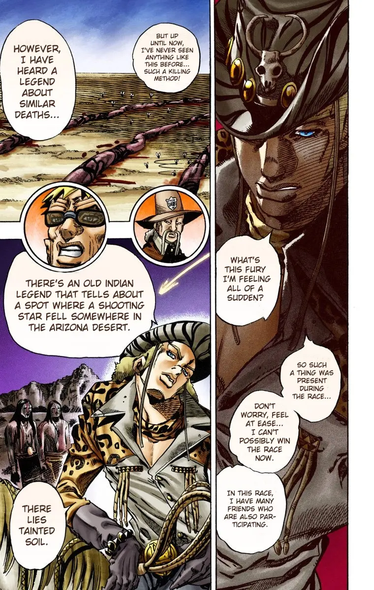 JoJo's Bizarre Adventure Steel Ball Run Colored Manga — Chapter 13 — Page 9
