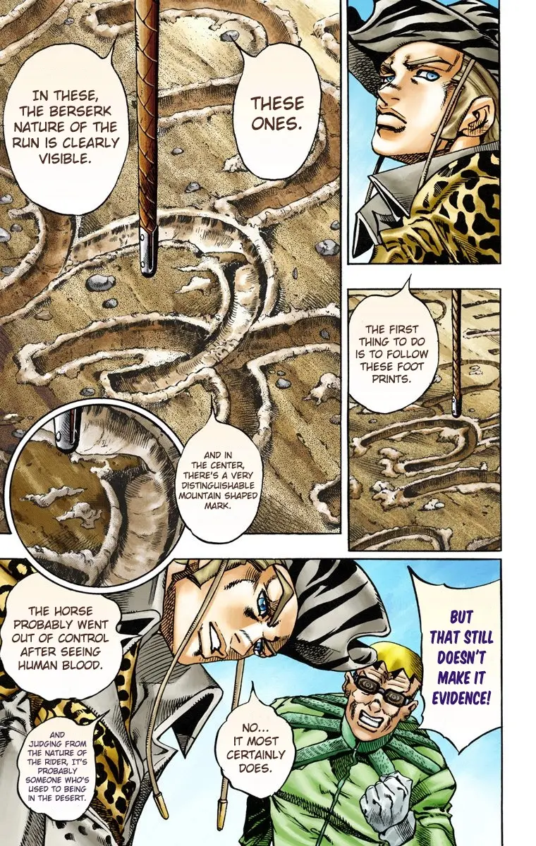 JoJo's Bizarre Adventure Steel Ball Run Colored Manga — Chapter 13 — Page 11