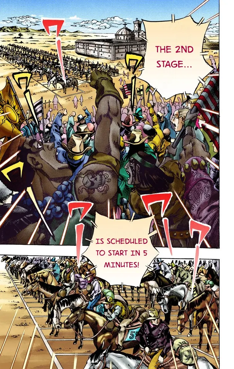 JoJo's Bizarre Adventure Steel Ball Run Colored Manga — Chapter 13 — Page 15
