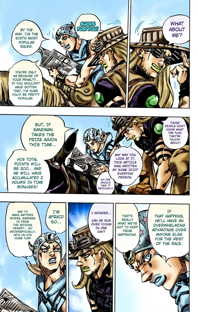 JoJo's Bizarre Adventure Steel Ball Run Colored Manga — Chapter 13 — Page 18