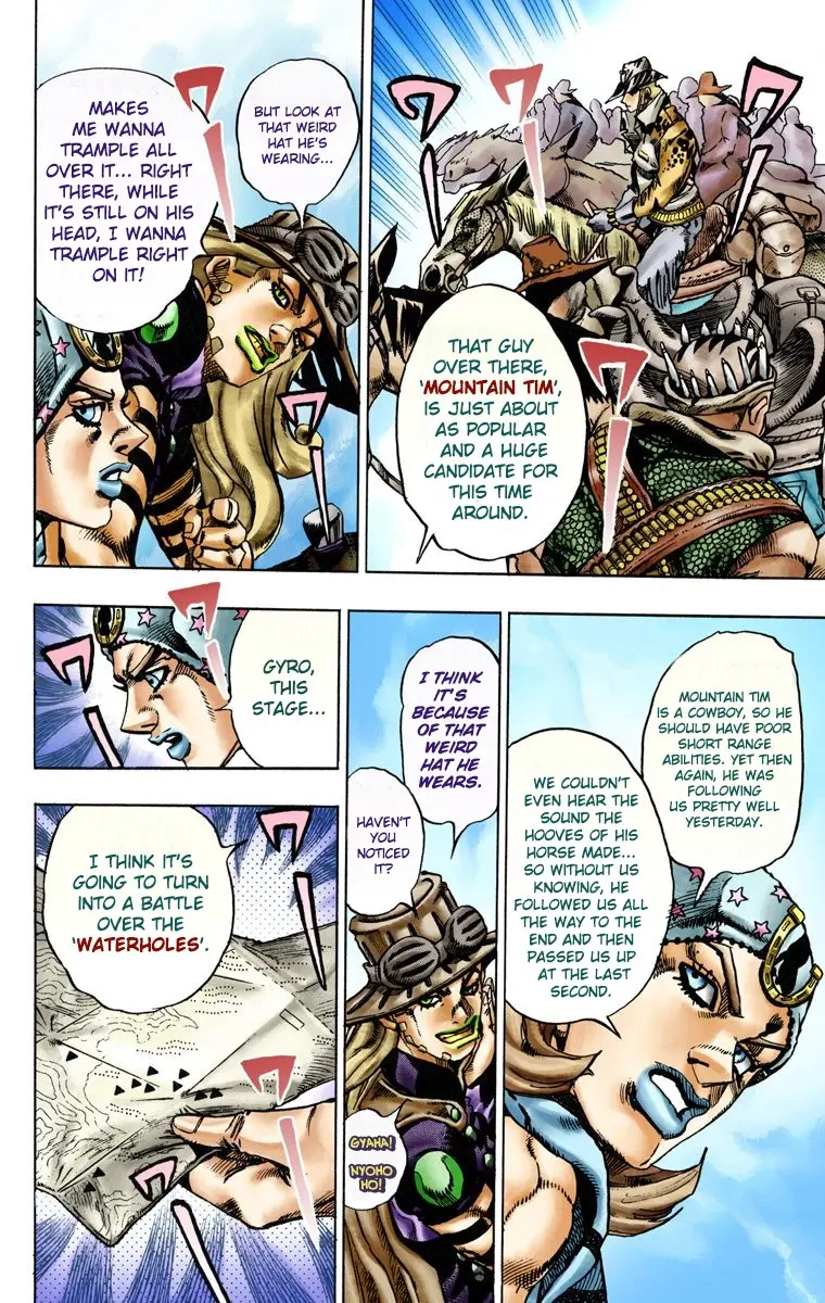 JoJo's Bizarre Adventure Steel Ball Run Colored Manga — Chapter 13 — Page 19