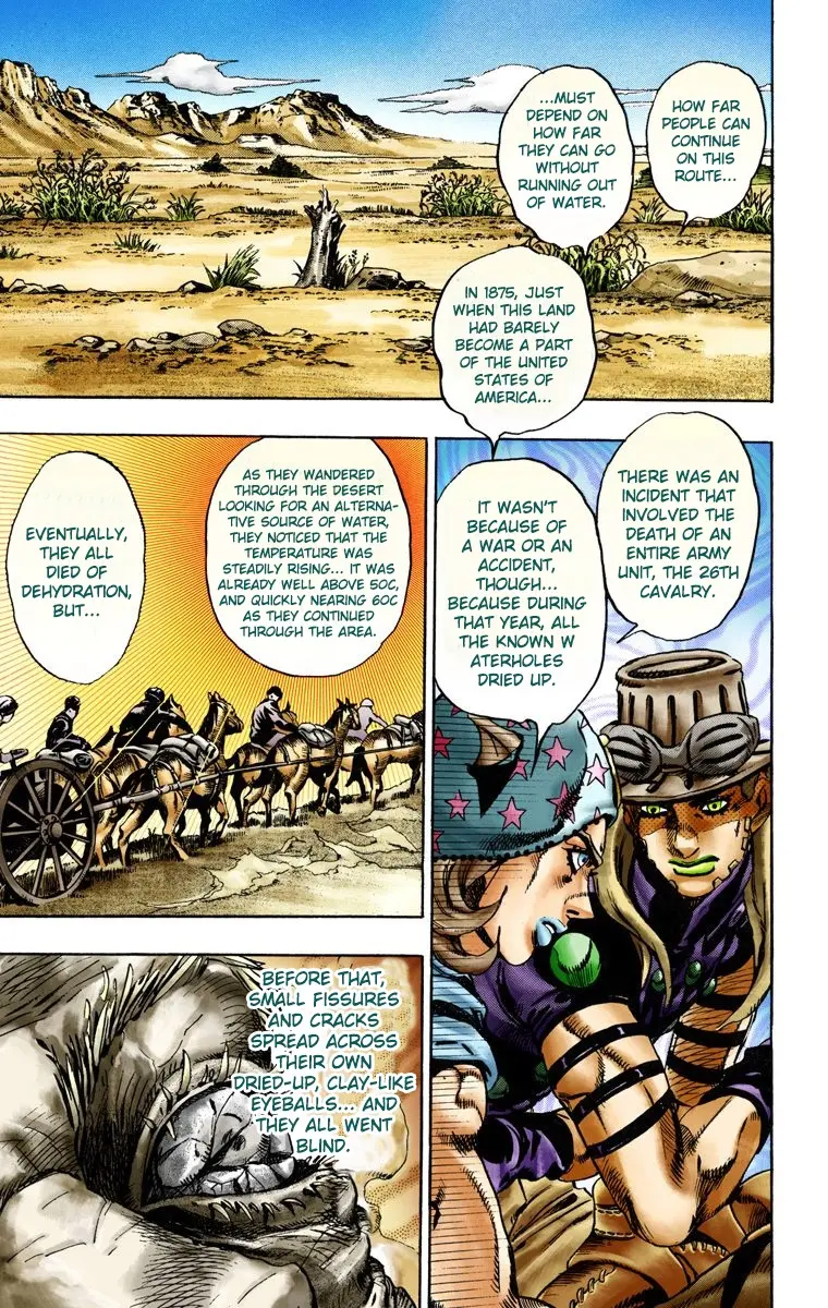 JoJo's Bizarre Adventure Steel Ball Run Colored Manga — Chapter 13 — Page 20