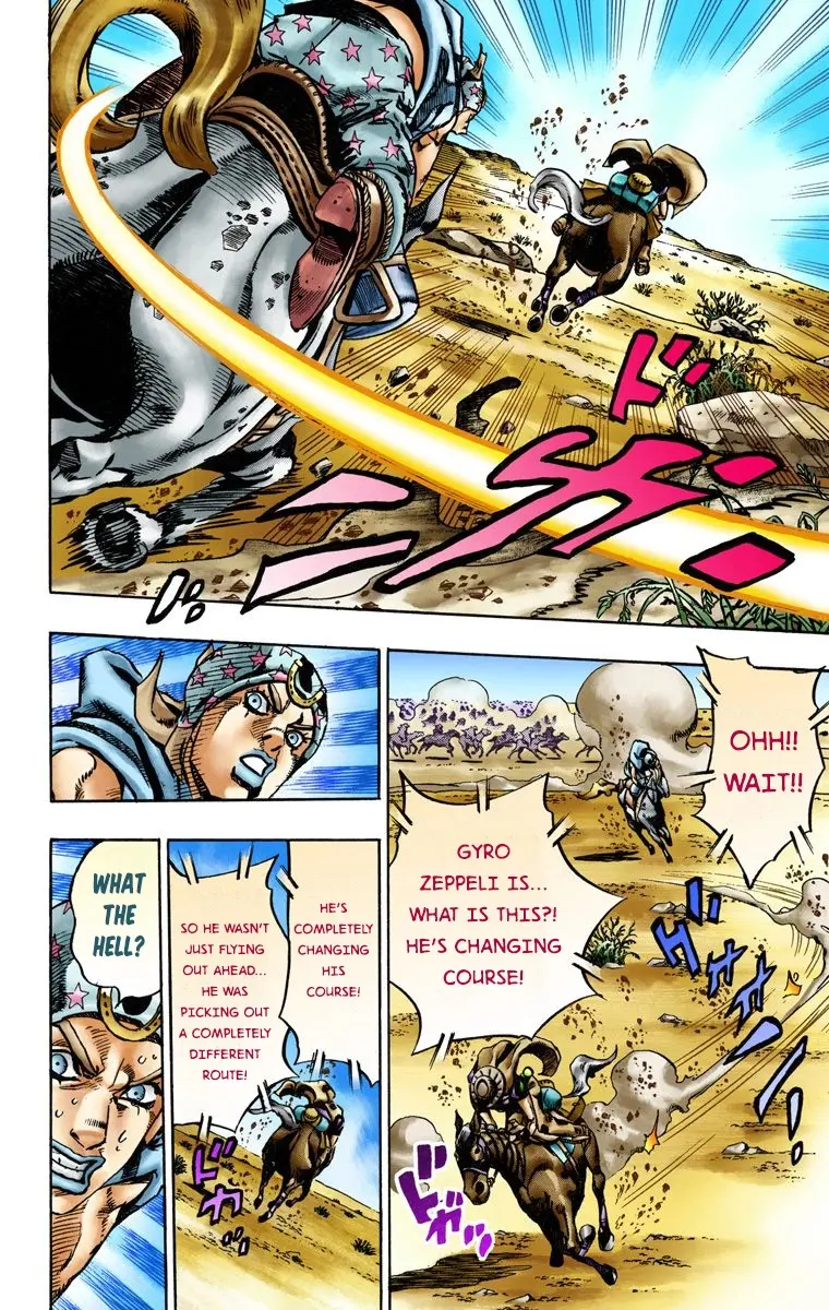 JoJo's Bizarre Adventure Steel Ball Run Colored Manga — Chapter 13 — Page 25