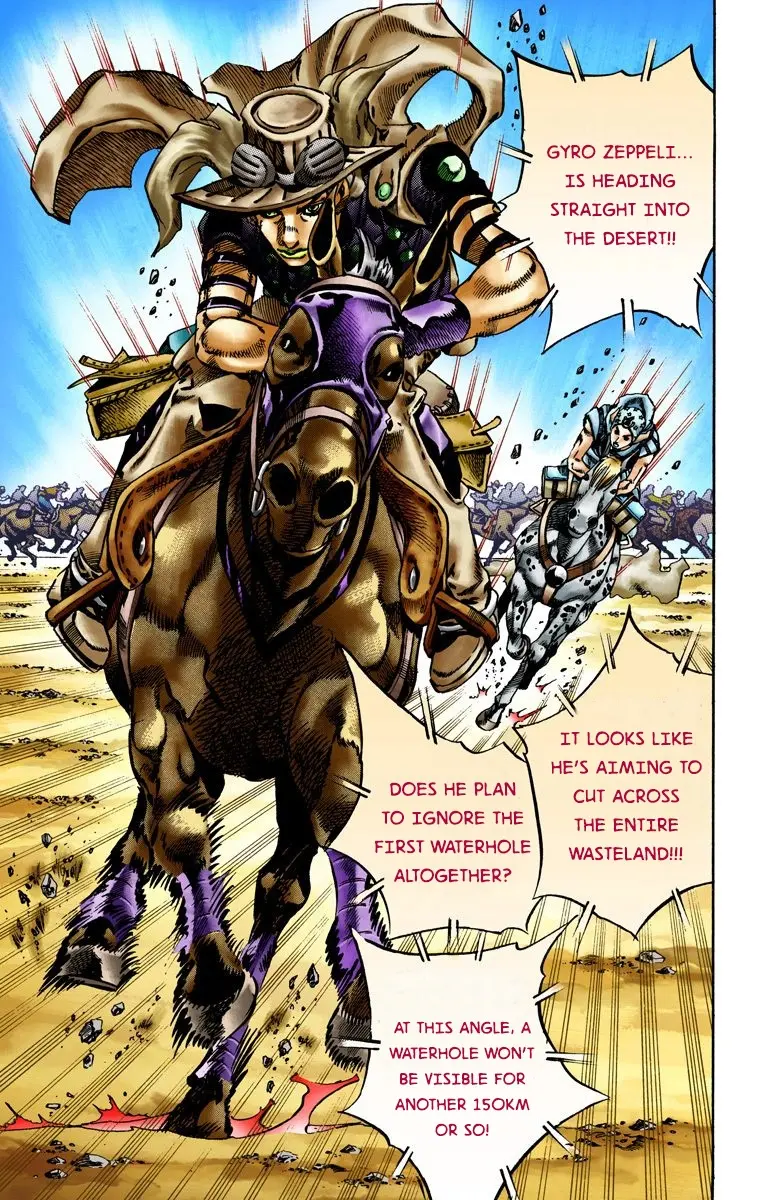 JoJo's Bizarre Adventure Steel Ball Run Colored Manga — Chapter 13 — Page 26
