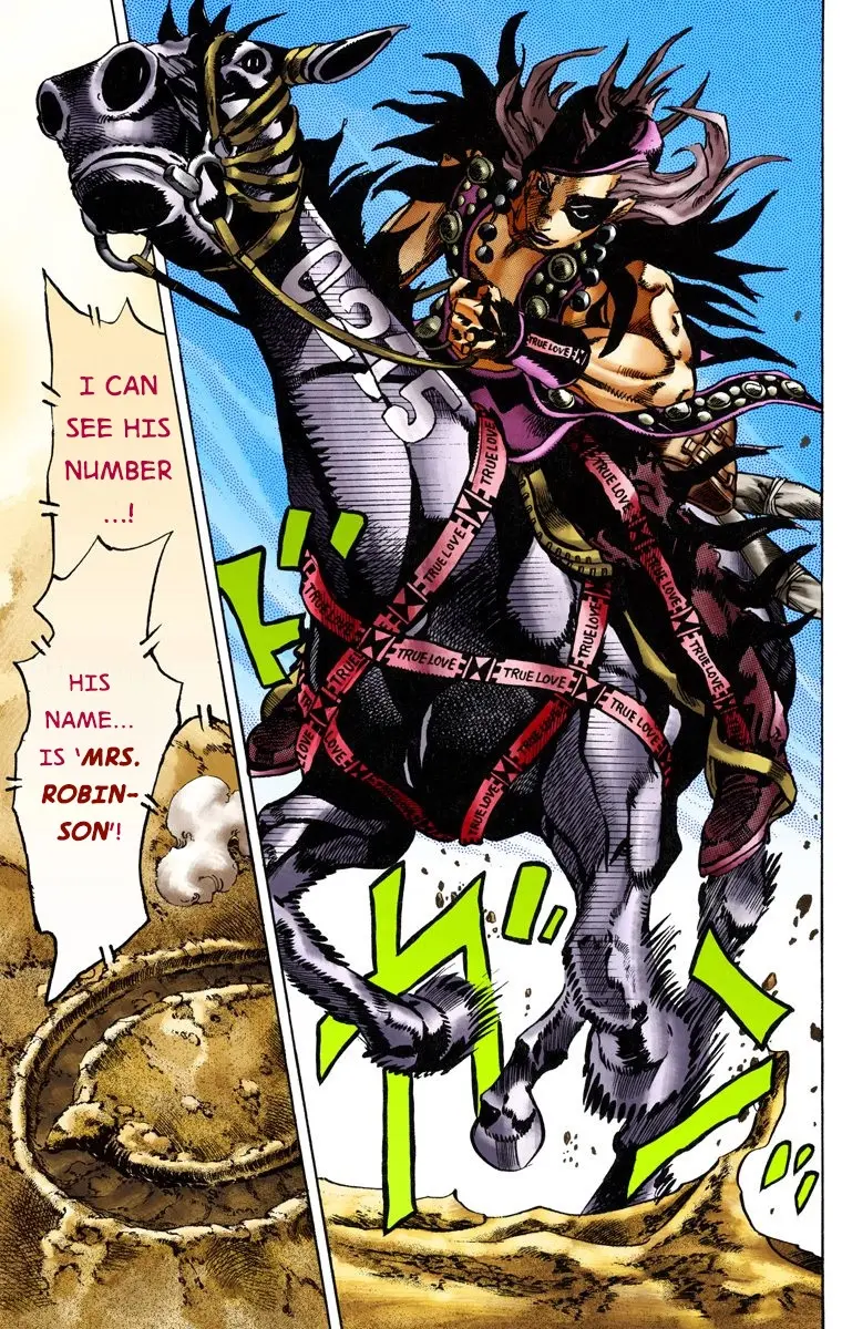 JoJo's Bizarre Adventure Steel Ball Run Colored Manga — Chapter 13 — Page 28