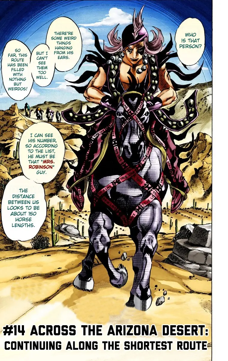 JoJo's Bizarre Adventure Steel Ball Run Colored Manga — Chapter 14 — Page 2