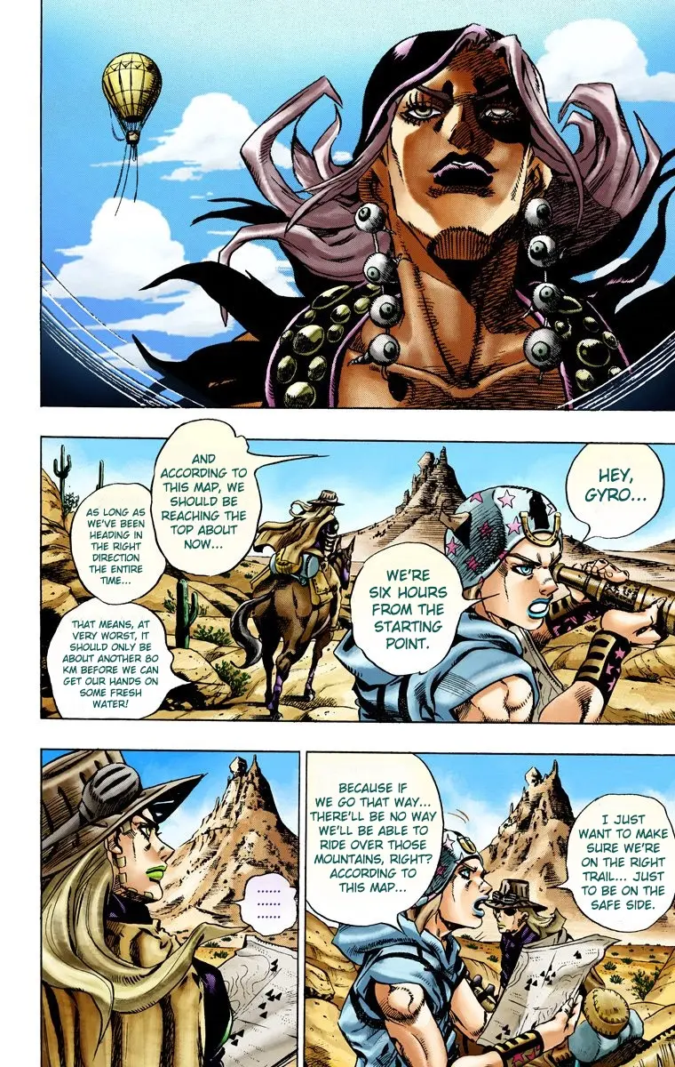 JoJo's Bizarre Adventure Steel Ball Run Colored Manga — Chapter 14 — Page 3
