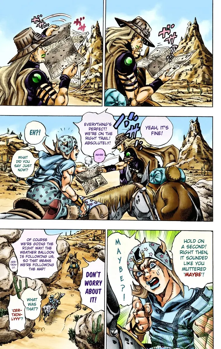 JoJo's Bizarre Adventure Steel Ball Run Colored Manga — Chapter 14 — Page 4