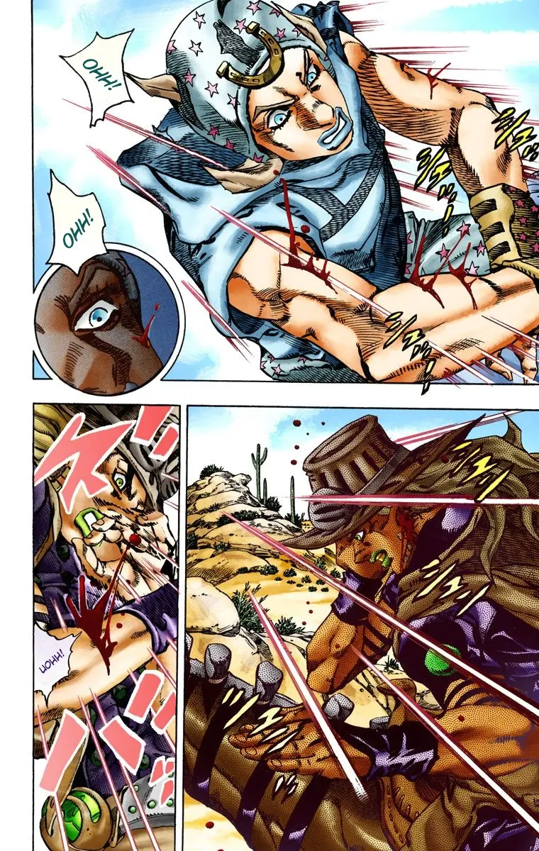 JoJo's Bizarre Adventure Steel Ball Run Colored Manga — Chapter 14 — Page 9