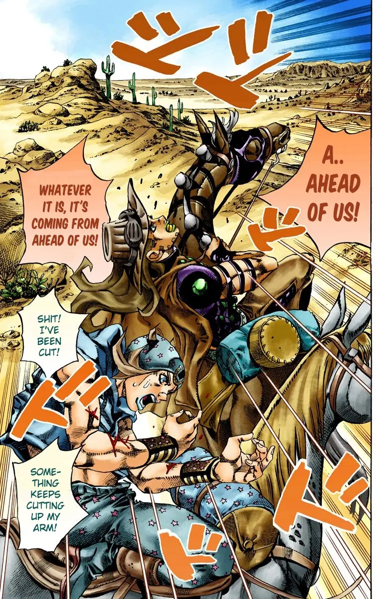 JoJo's Bizarre Adventure Steel Ball Run Colored Manga — Chapter 14 — Page 10