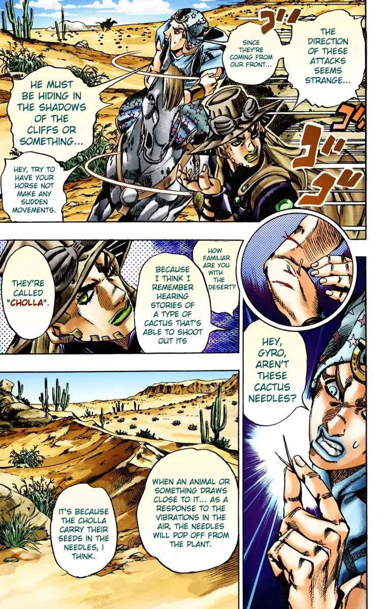 JoJo's Bizarre Adventure Steel Ball Run Colored Manga — Chapter 14 — Page 12