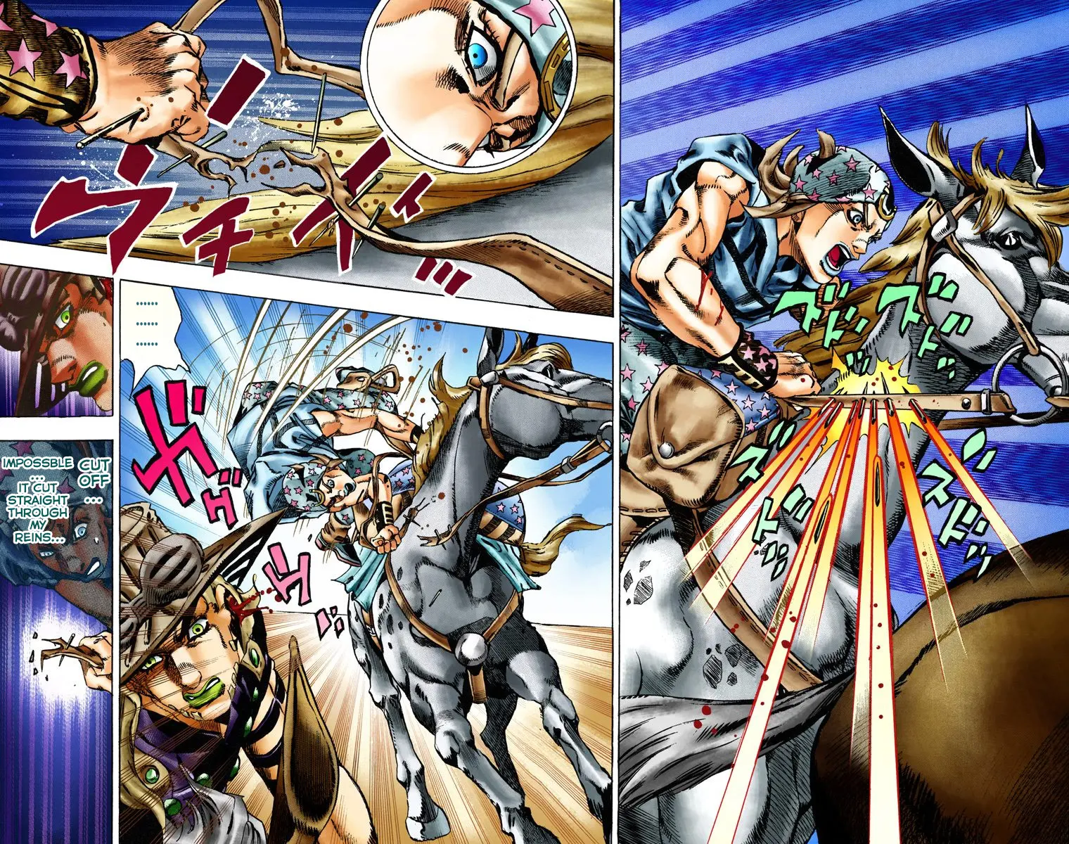 JoJo's Bizarre Adventure Steel Ball Run Colored Manga — Chapter 14 — Page 15