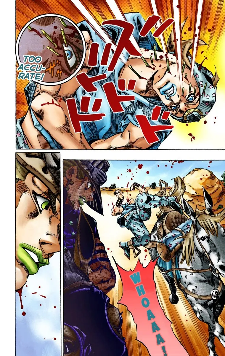 JoJo's Bizarre Adventure Steel Ball Run Colored Manga — Chapter 14 — Page 16