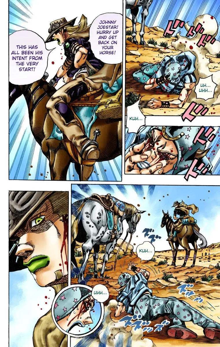 JoJo's Bizarre Adventure Steel Ball Run Colored Manga — Chapter 14 — Page 18