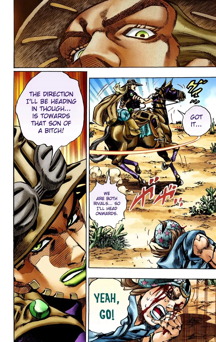 JoJo's Bizarre Adventure Steel Ball Run Colored Manga — Chapter 14 — Page 20