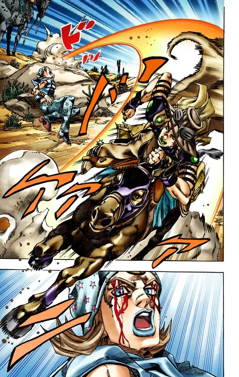 JoJo's Bizarre Adventure Steel Ball Run Colored Manga — Chapter 14 — Page 21