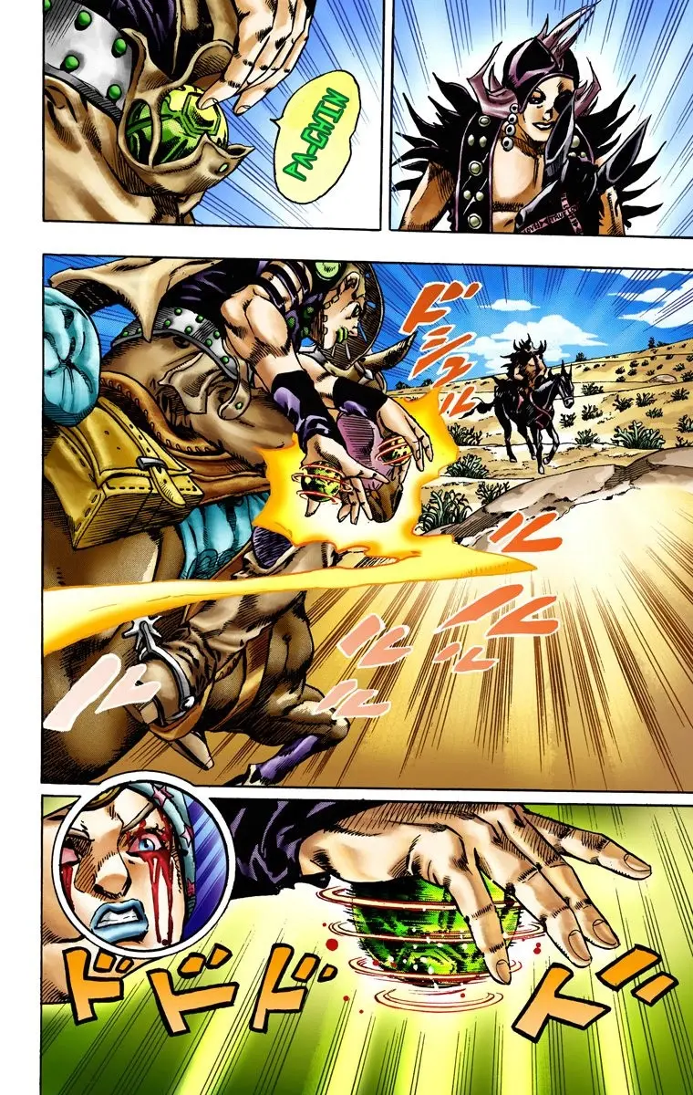 JoJo's Bizarre Adventure Steel Ball Run Colored Manga — Chapter 14 — Page 22