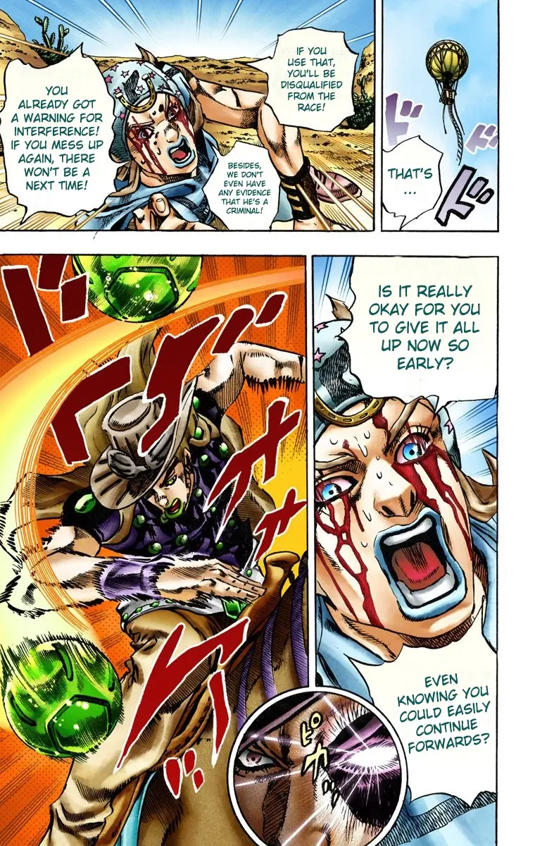 JoJo's Bizarre Adventure Steel Ball Run Colored Manga — Chapter 14 — Page 23