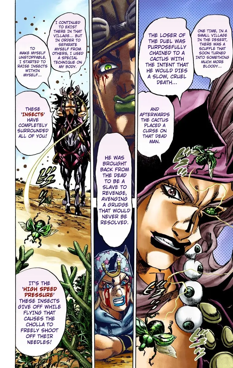JoJo's Bizarre Adventure Steel Ball Run Colored Manga — Chapter 14 — Page 25