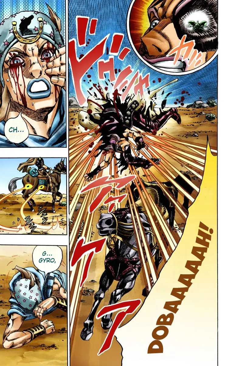 JoJo's Bizarre Adventure Steel Ball Run Colored Manga — Chapter 14 — Page 28