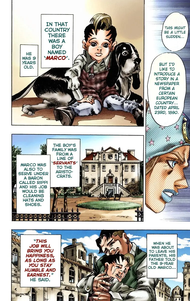 JoJo's Bizarre Adventure Steel Ball Run Colored Manga β Chapter 15 β Page 3