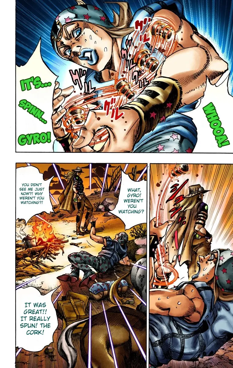 JoJo's Bizarre Adventure Steel Ball Run Colored Manga β Chapter 15 β Page 7