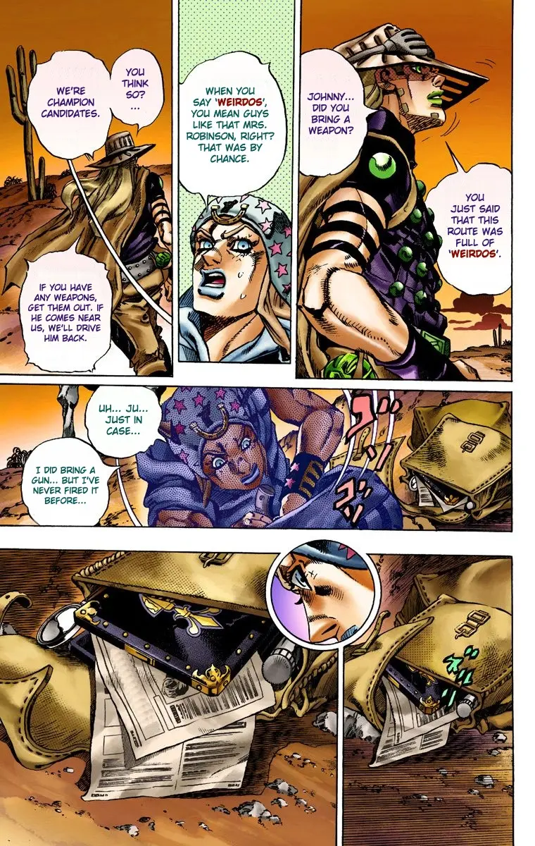 JoJo's Bizarre Adventure Steel Ball Run Colored Manga β Chapter 15 β Page 10