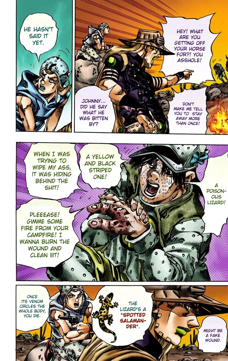 JoJo's Bizarre Adventure Steel Ball Run Colored Manga β Chapter 15 β Page 17