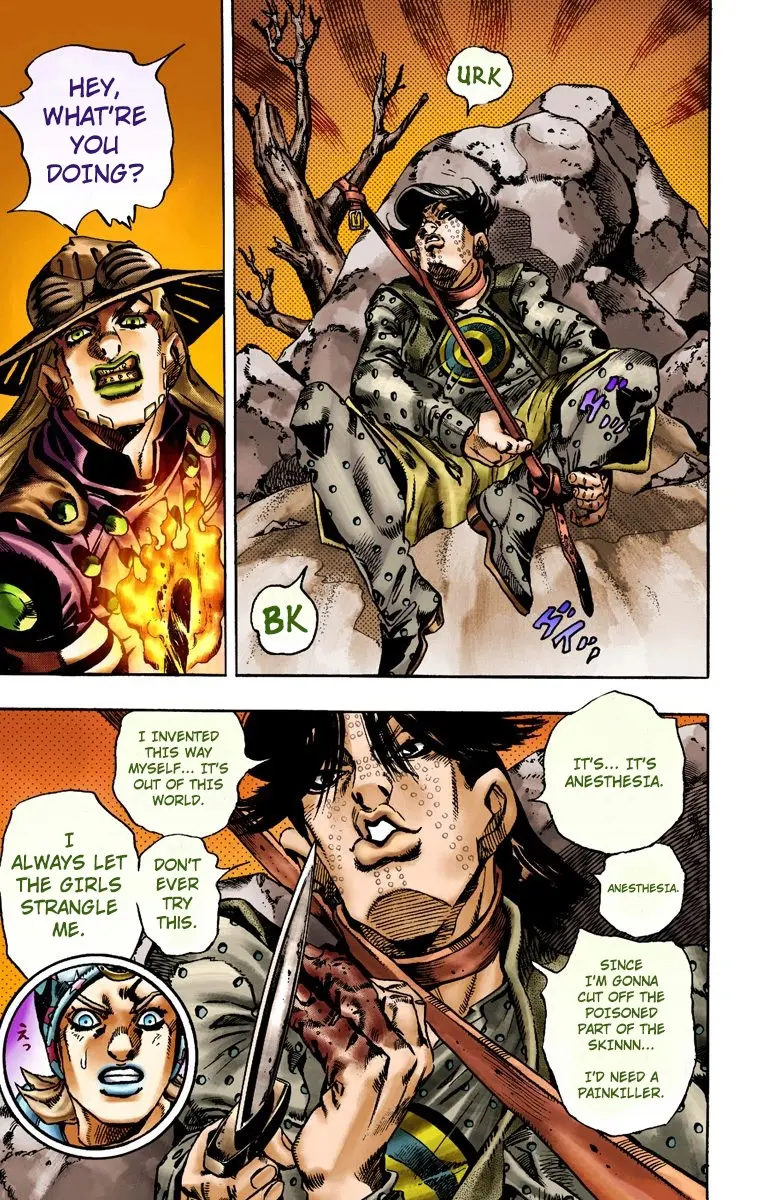 JoJo's Bizarre Adventure Steel Ball Run Colored Manga β Chapter 15 β Page 20