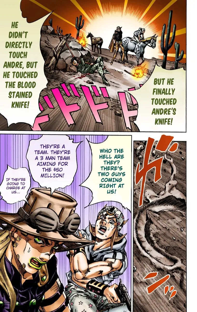 JoJo's Bizarre Adventure Steel Ball Run Colored Manga β Chapter 15 β Page 29