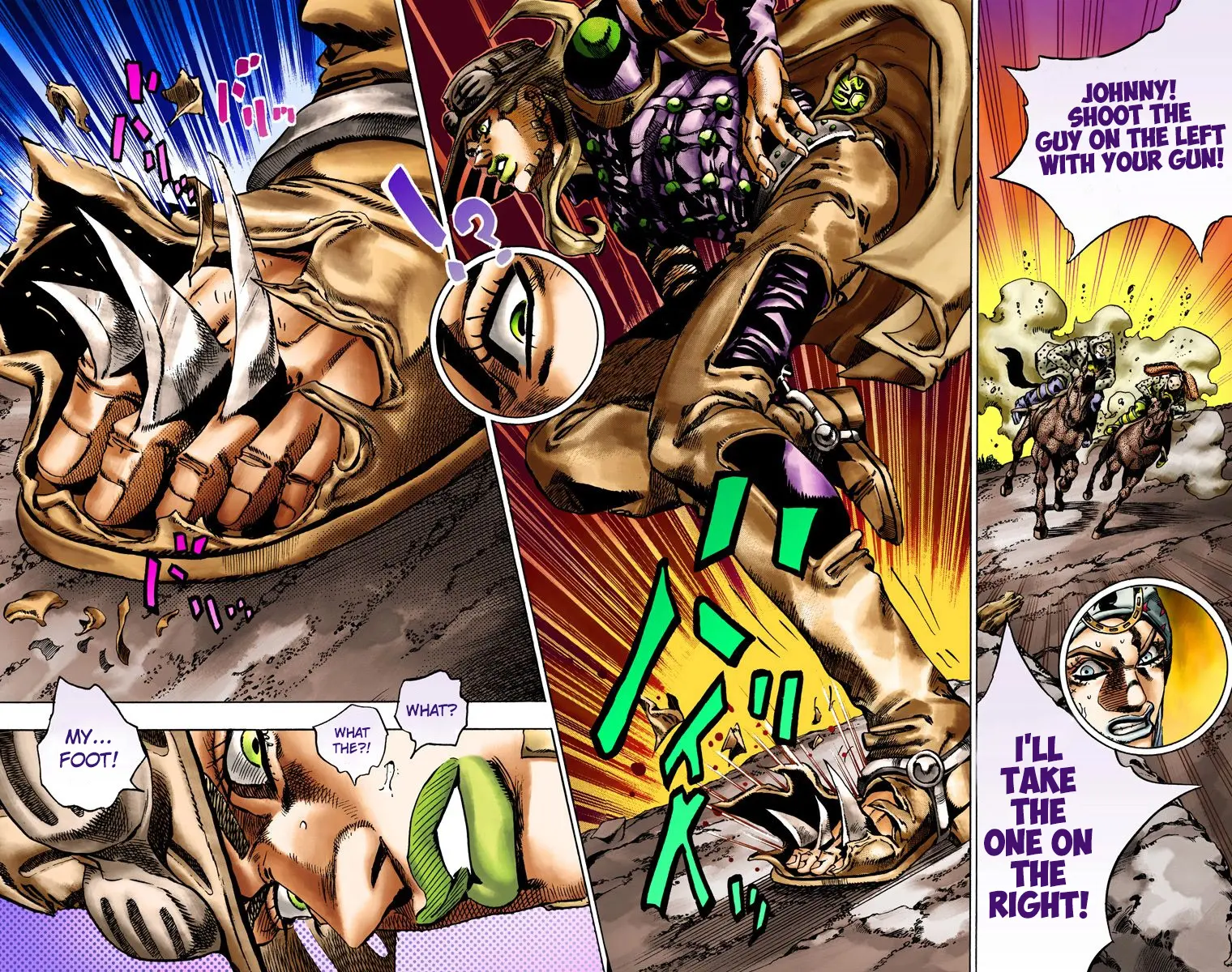 JoJo's Bizarre Adventure Steel Ball Run Colored Manga β Chapter 15 β Page 30