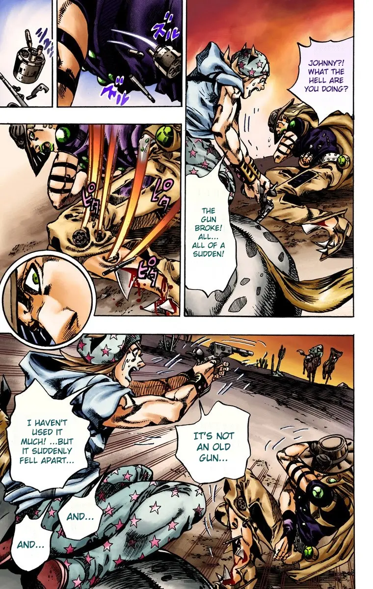 JoJo's Bizarre Adventure Steel Ball Run Colored Manga β Chapter 16 β Page 7