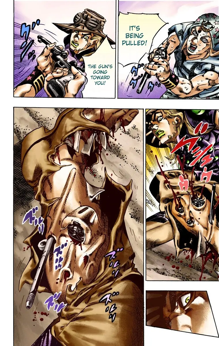 JoJo's Bizarre Adventure Steel Ball Run Colored Manga β Chapter 16 β Page 8